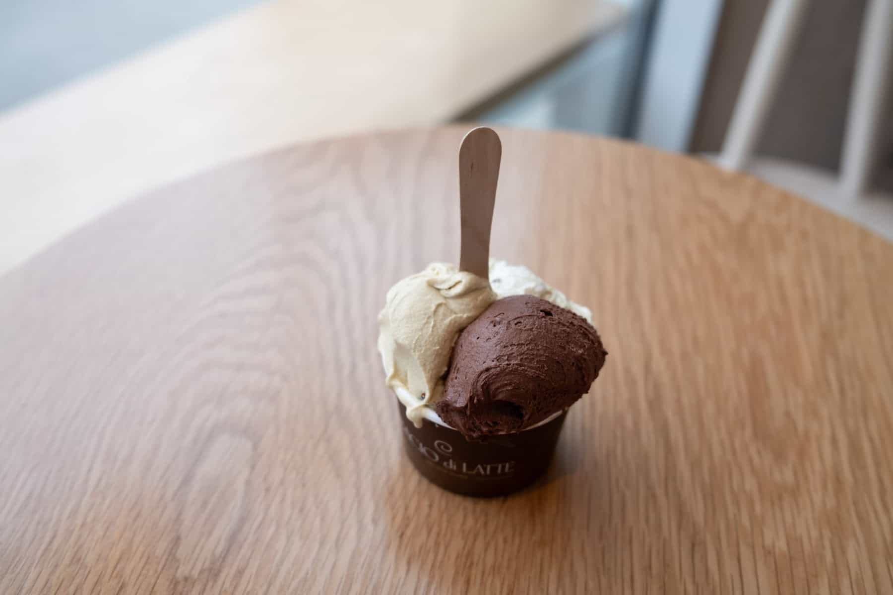 Bacio di Latte,每日新鮮製作的義式 Gelato